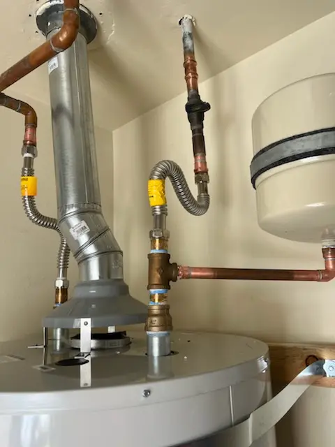 Water heater installation and plumbing repair in Gold Hill